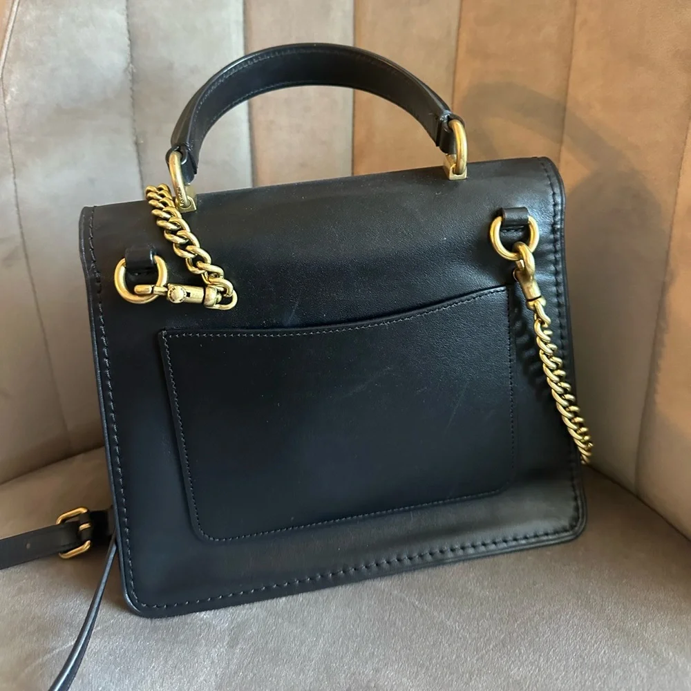 Coach Parker Top Handle Purse - Picture 3 of 5